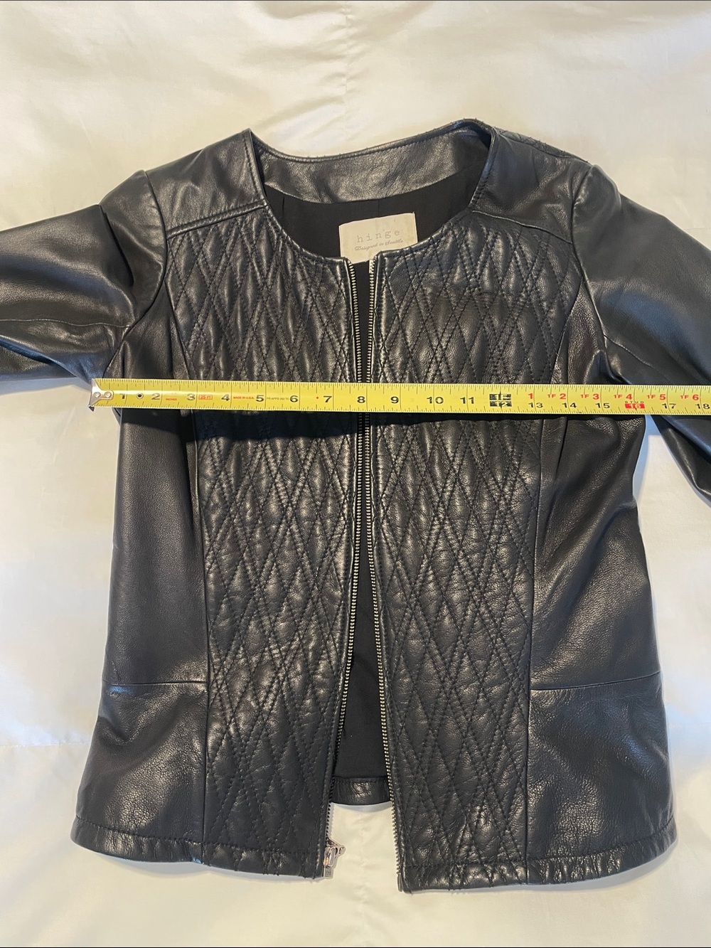 Hinge leather jacket - Picture 2 of 7